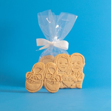 Anniversary Cookies - Personalized Couple Cookies | Parker's Crazy Coo