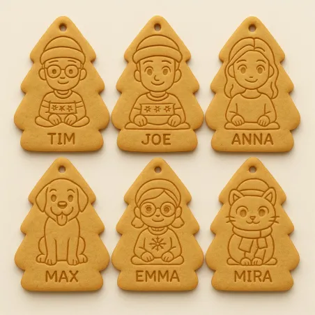 Family Christmas Cookies | Parker's Crazy Cookies