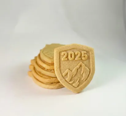 Branded Logo Cookies | Parker's Crazy Cookies