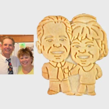 Anniversary Cookies | 50th, 25th, 10th & Custom Couple Cookies