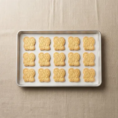 Anniversary Cookies | 50th, 25th, 10th & Custom Couple Cookies