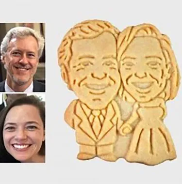 Wedding Cookies | Custom Couple Cookies