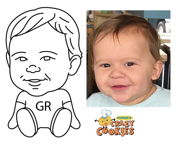 Baby Gio's First Birthday Favors