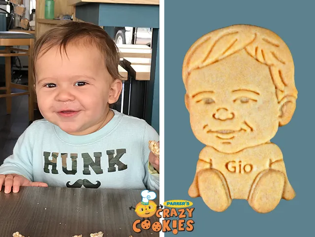 Baby Gio's First Birthday Favors