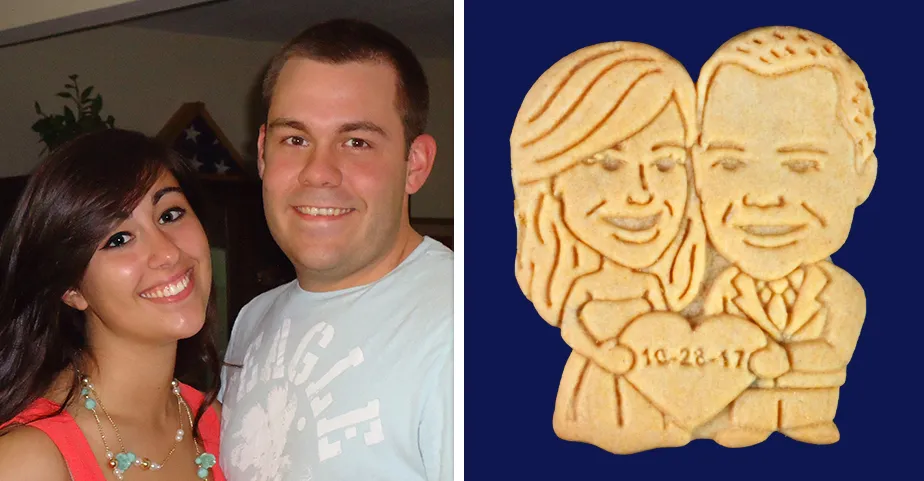 Unusual wedding favours