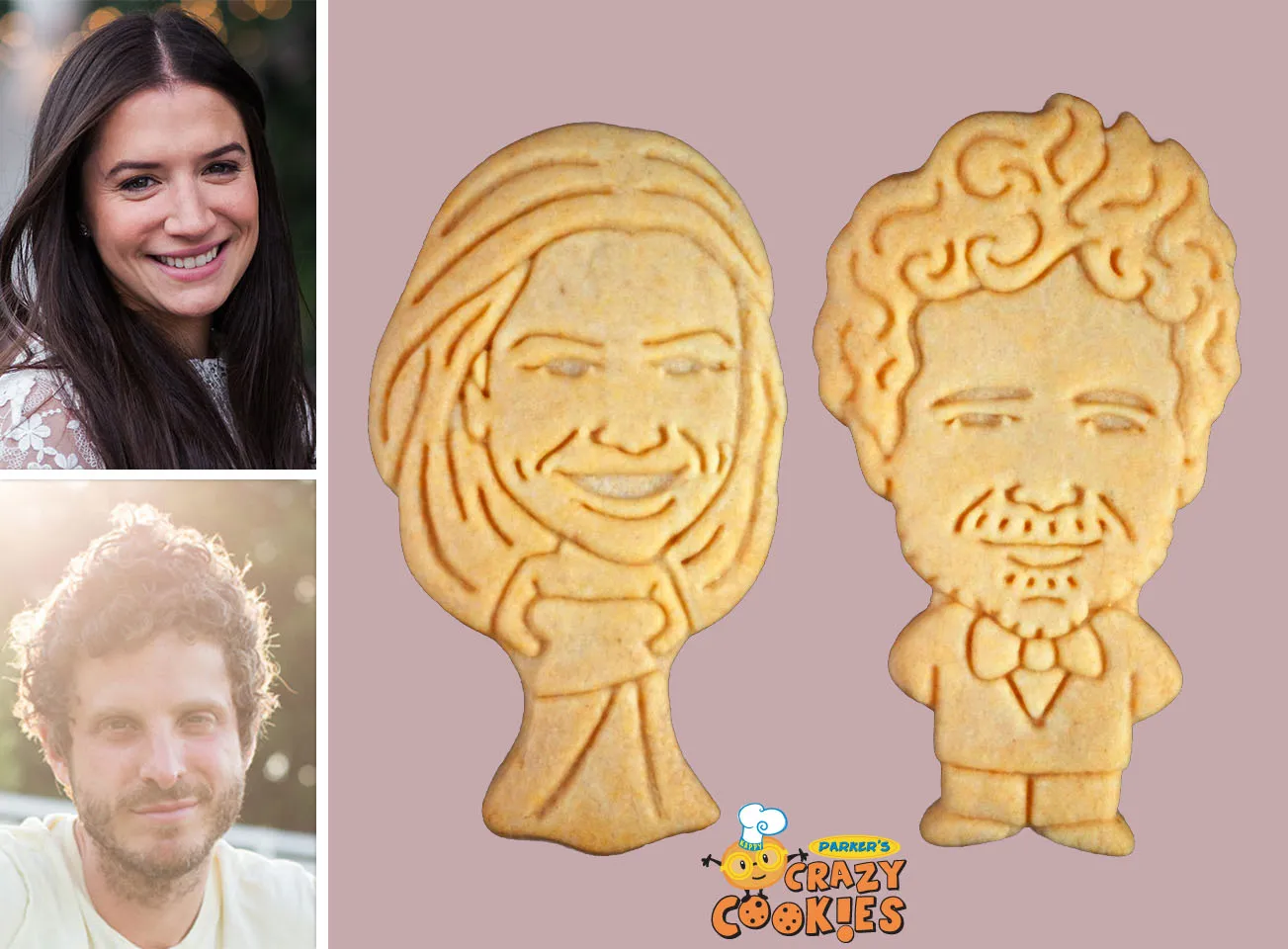 Unique Wedding Theme - Cartoon Cookies for Your Funny Wedding Party!