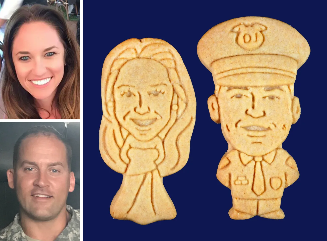 military wedding favors