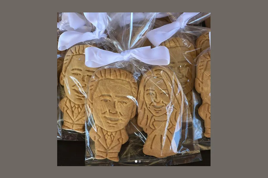 wedding party cookies