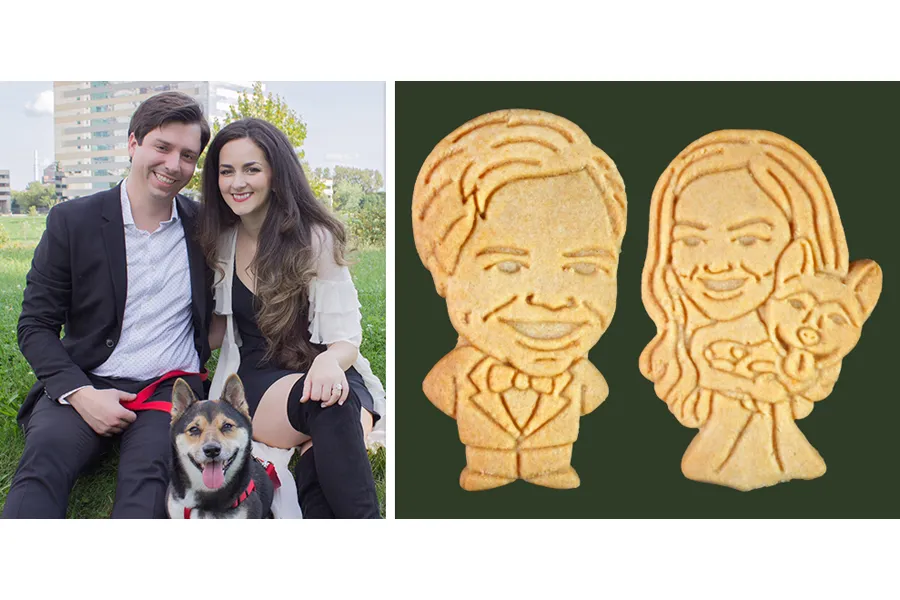 Offbeat Bride & Groom Cookies for a Truly Unique Wedding Day