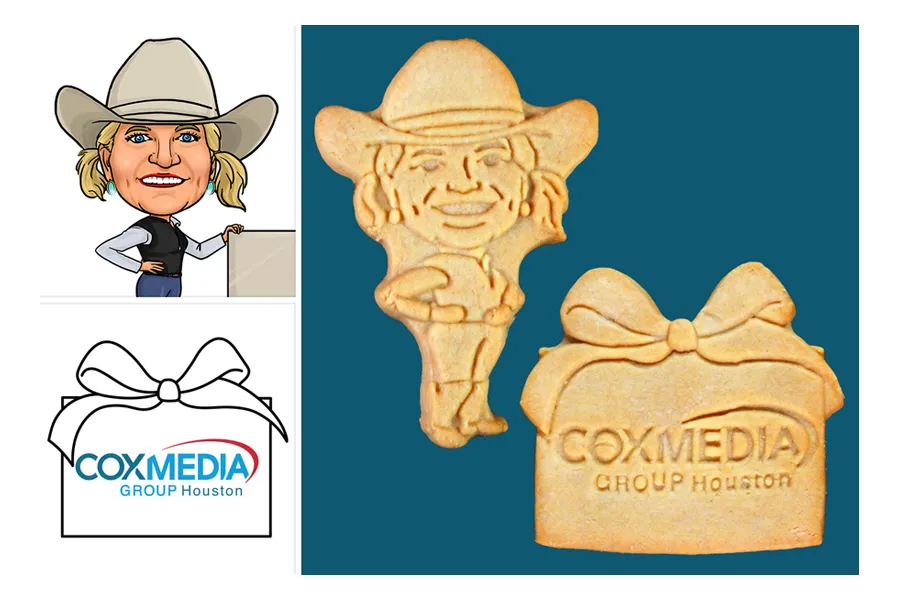 custom logo cookies