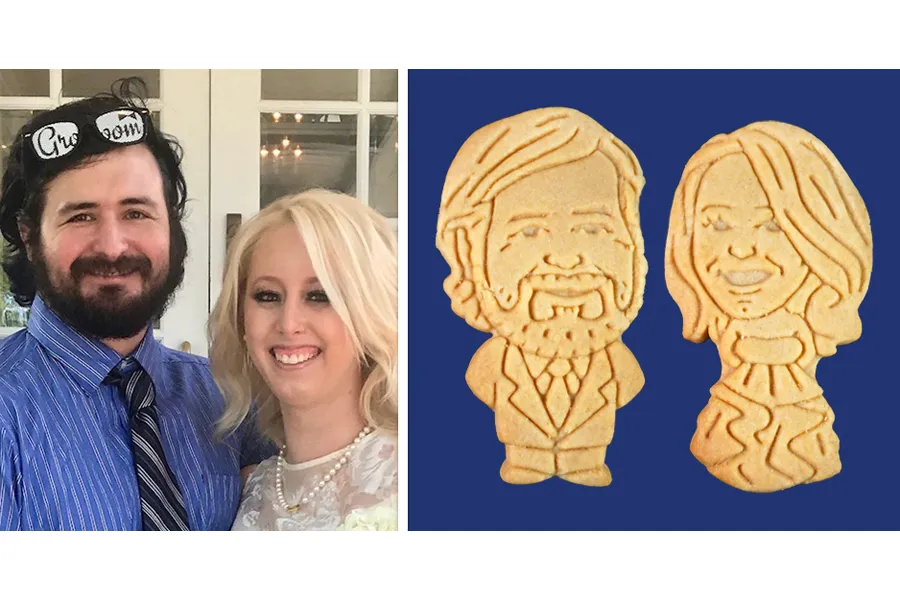 Unique Wedding Favors to Amaze Your Guests - Cookies That Look Like You!