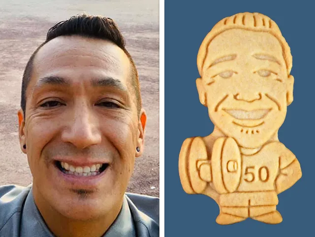 50th Birthday body builder