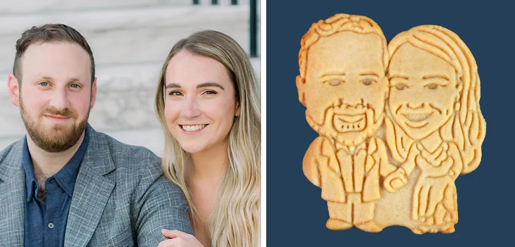 Suit and Wedding Dress