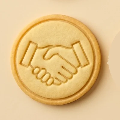 Handshake cookie