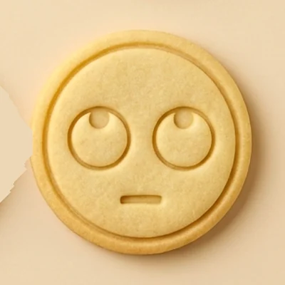 Eye roll cookie