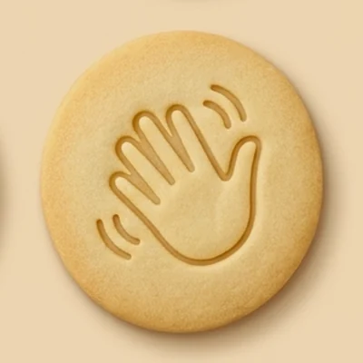 Wave cookie